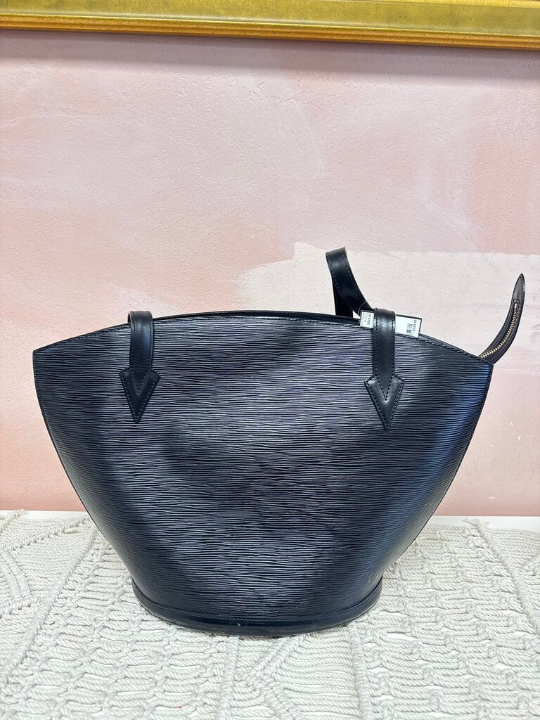 Louis Vuitton Black Saint Jacques Vintage Tote w/Dustbag (As Is)