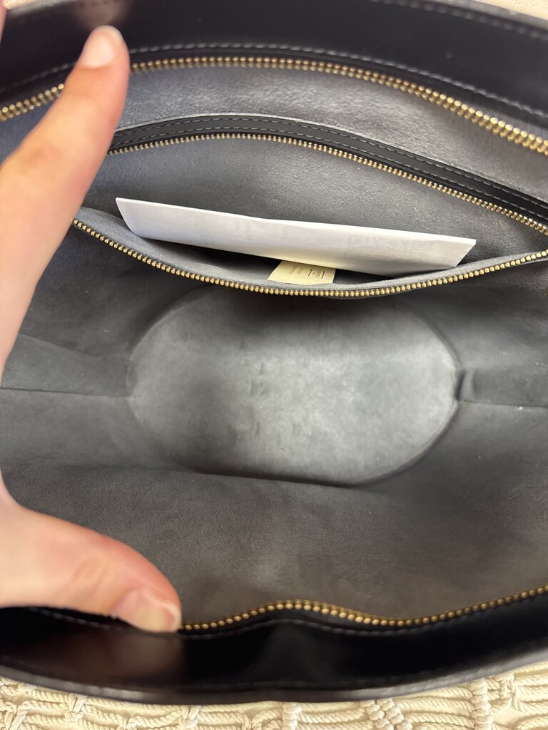 Louis Vuitton Black Saint Jacques Vintage Tote w/Dustbag (As Is)