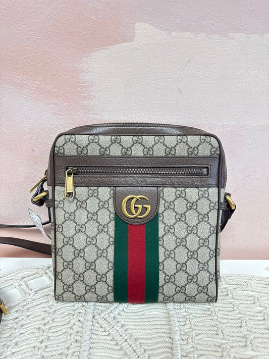 Gucci GG Supreme Ophidia Messenger Crossbody w/Dustbag