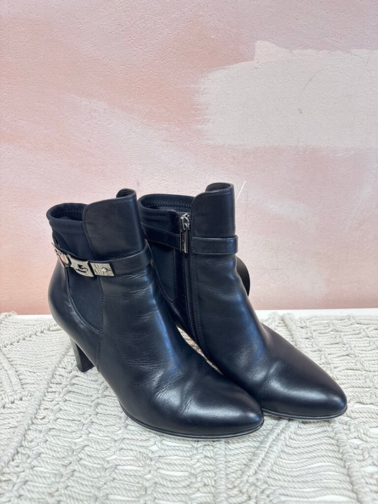 Aquatalia Black Bootie