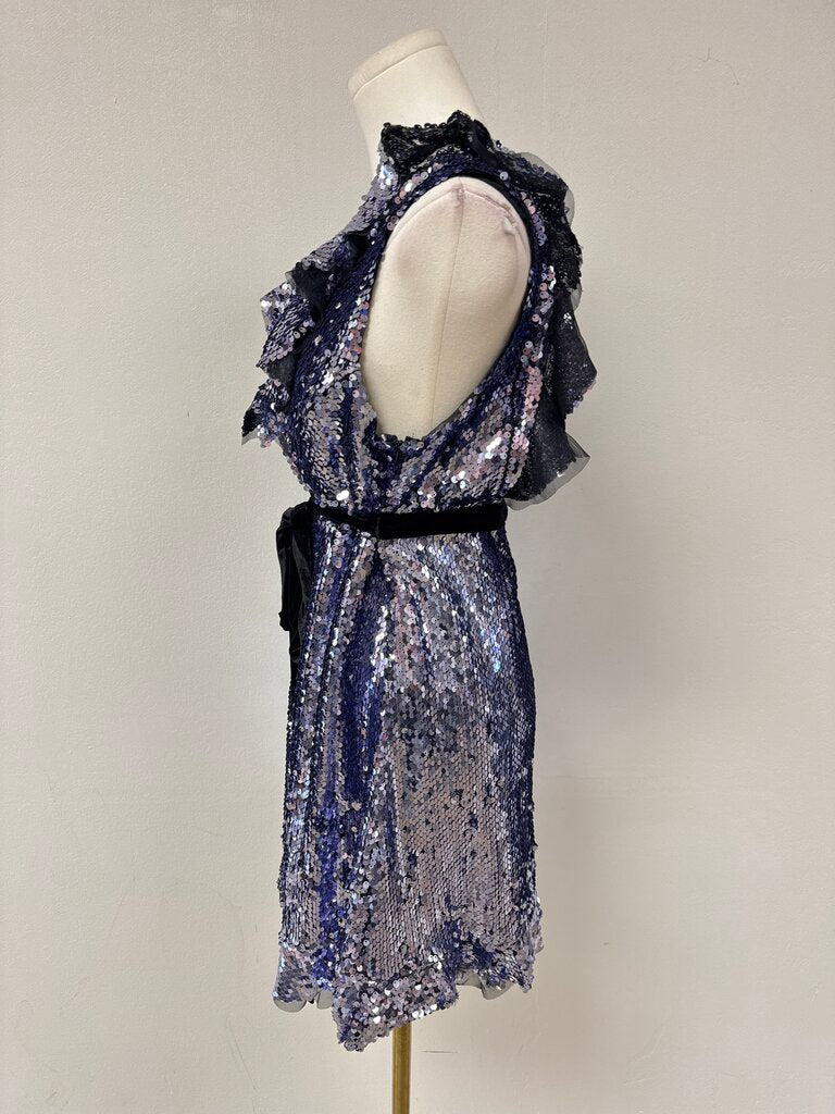 Free People Purple Sequin Dress NWT