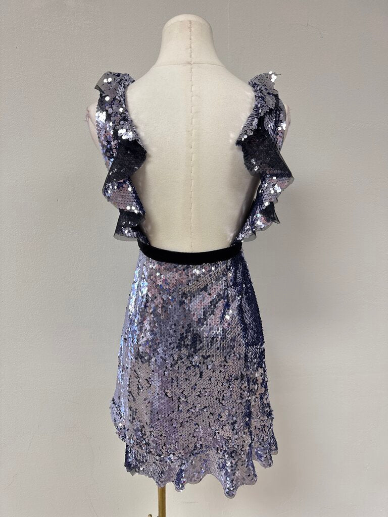 Free People Purple Sequin Dress NWT