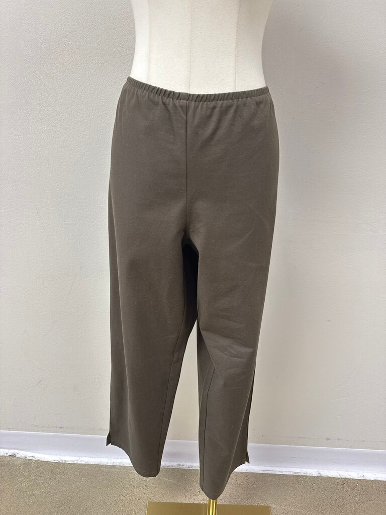 Eileen Fisher Olive Pull On Pant