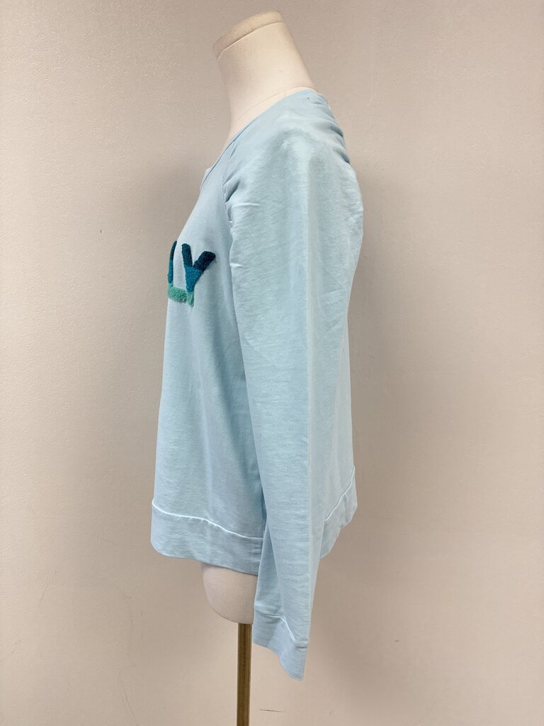 Lilly Pulitzer Blue "Bubbly" Sweatshirt