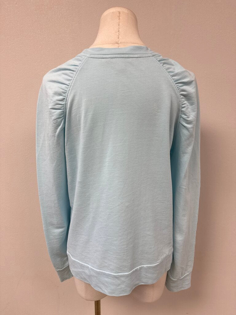 Lilly Pulitzer Blue "Bubbly" Sweatshirt