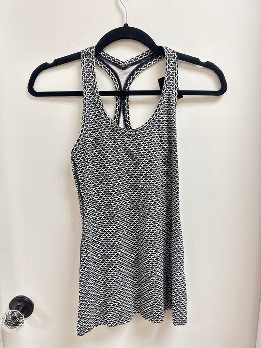Lululemon Black and White Printed Tank
