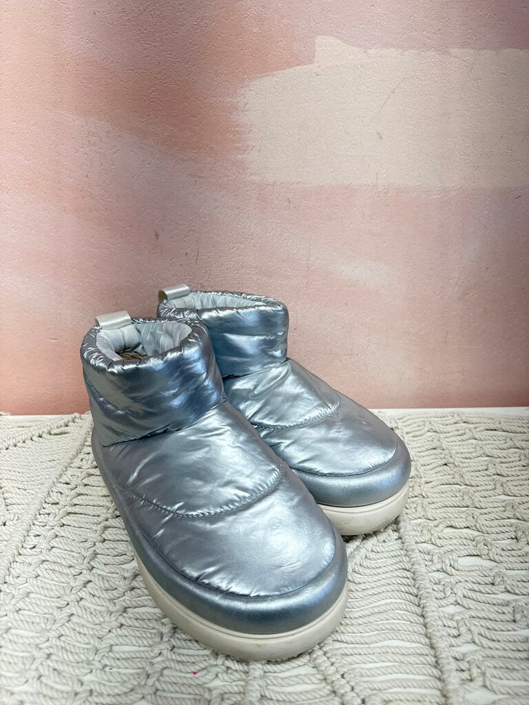 Ugg Silver Quilted Bootie