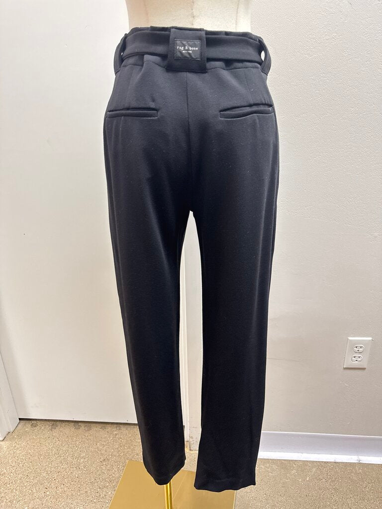 rag & bone Black Belted Pant