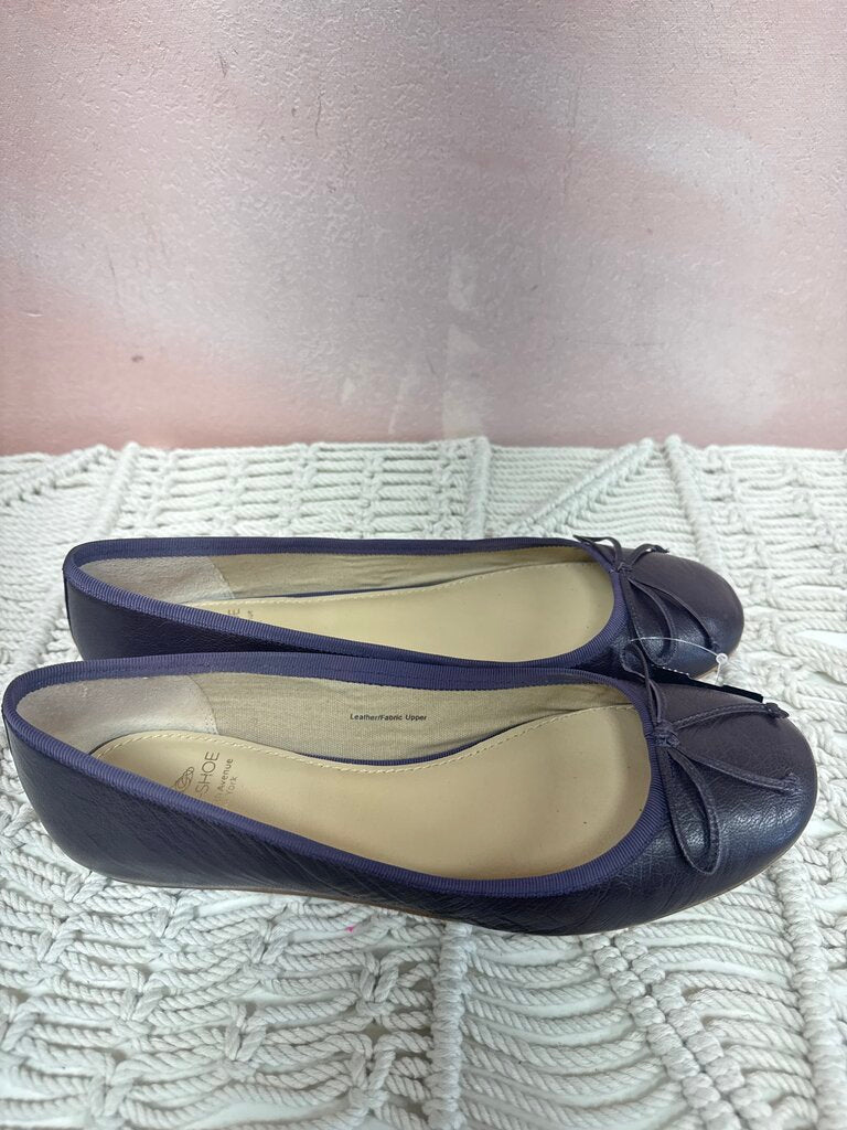 10022-Shoe Plum Ballet Flat