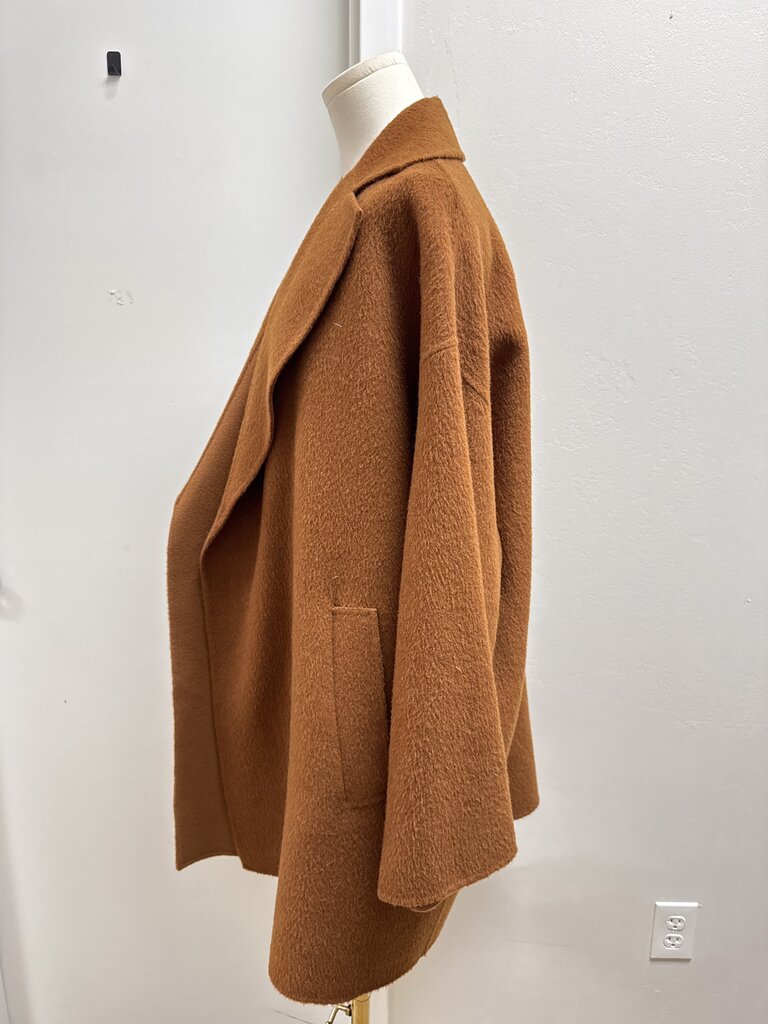 Max Mara Cognac Overcoat