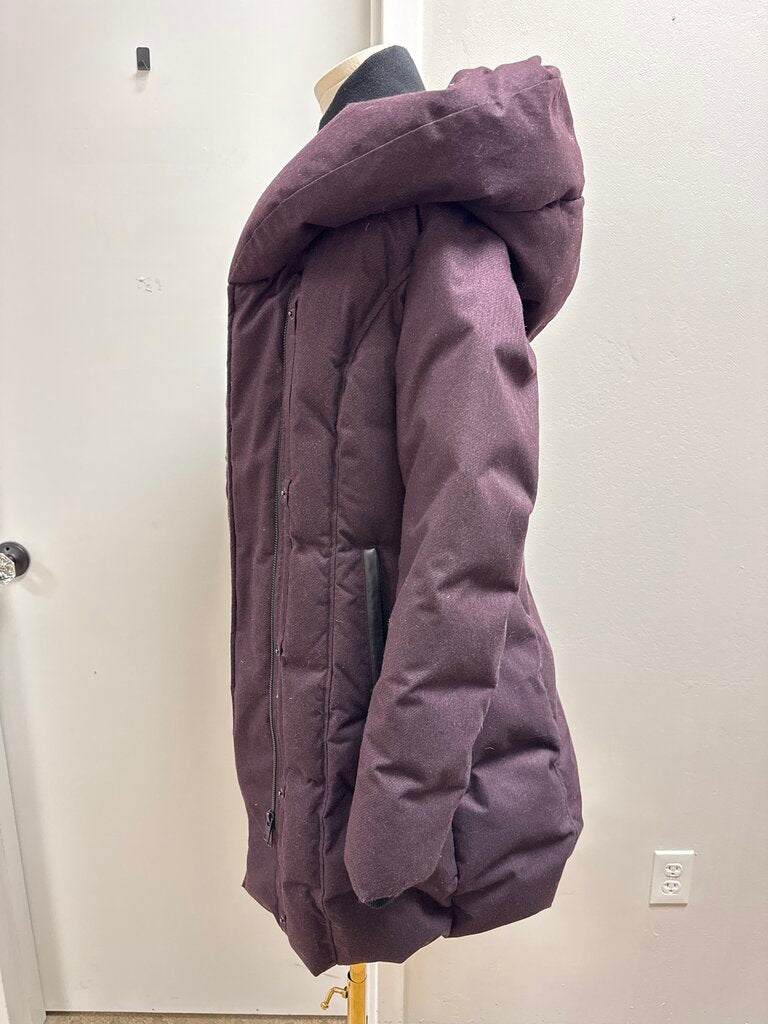 Soia & Kyo Maroon Wool Dow Coat