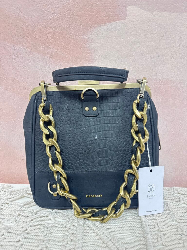 bebebark Black Shoulder Bag NWT