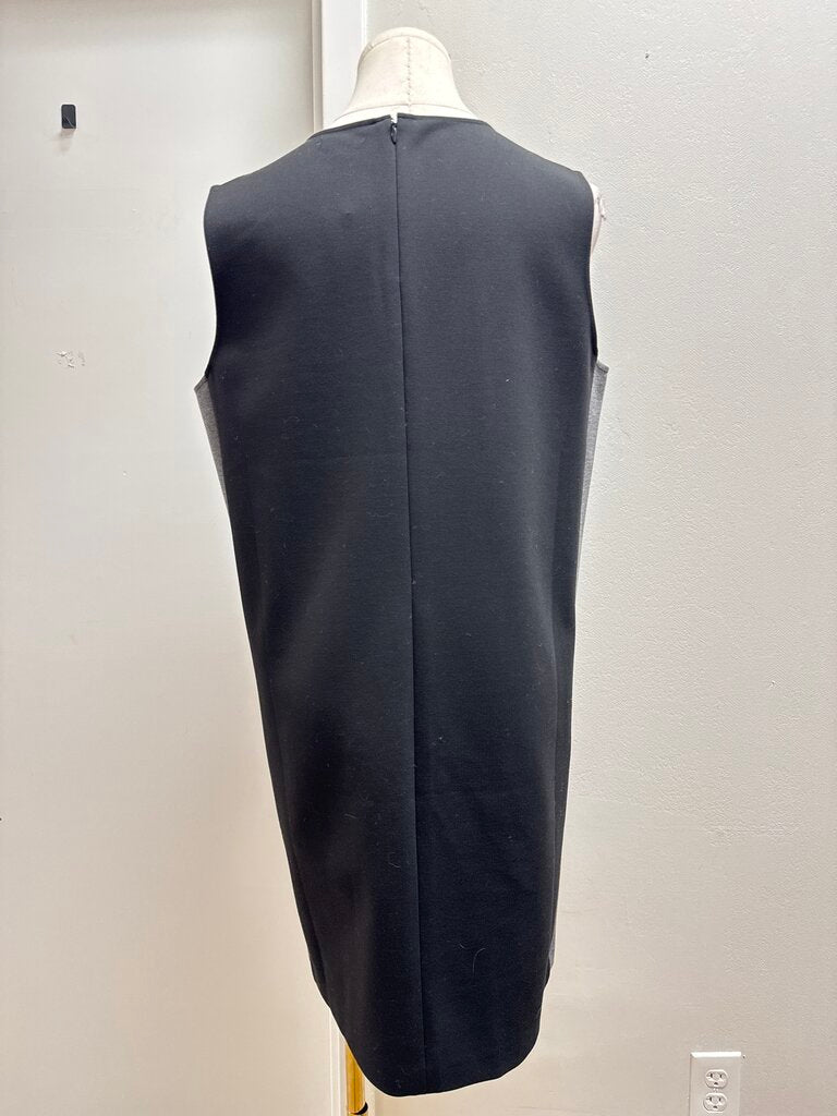 ATM Black and Grey Sheath Dress