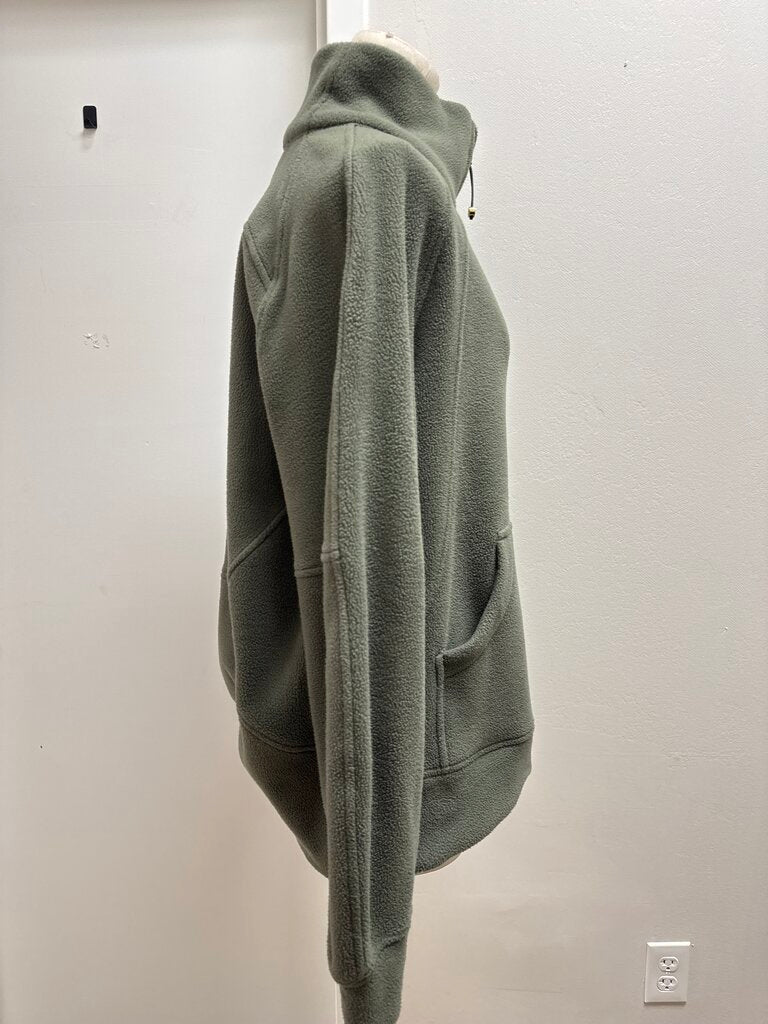 Lululemon Olive Fleece Jacket