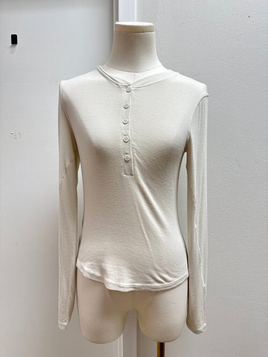 Lululemon Beige Ribbed Top