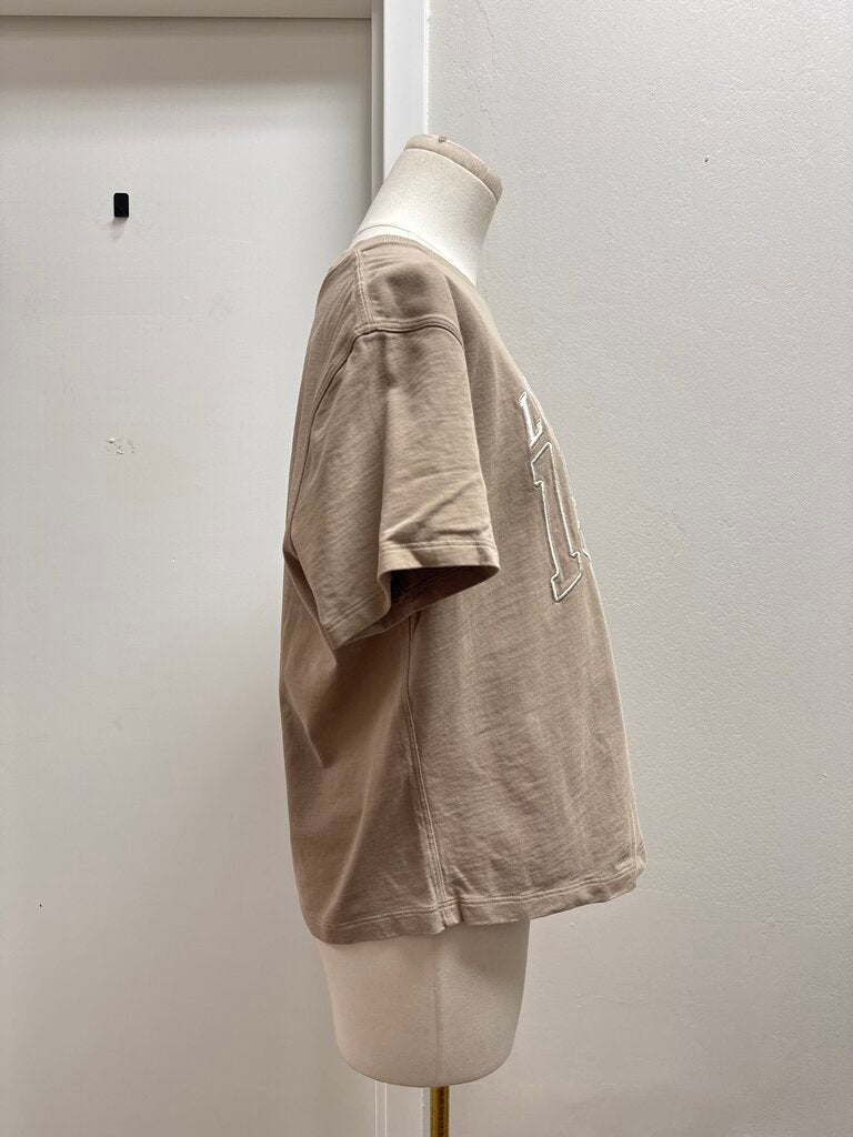 Lululemon Tan Graphic Tee