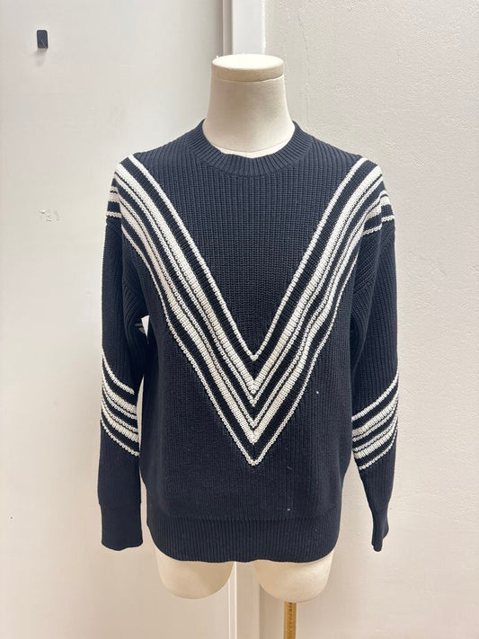 rag & bone Black and White Sweater