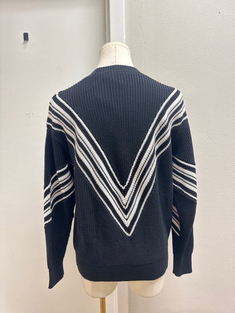 rag & bone Black and White Sweater