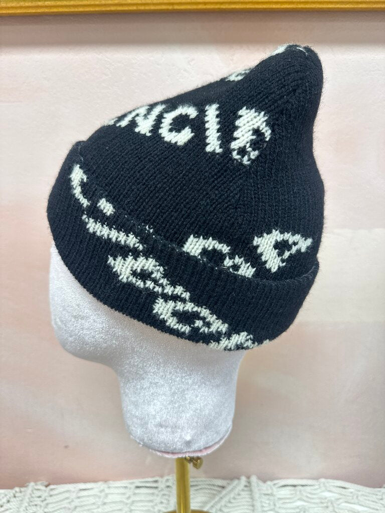 Balenciaga Black Logo Beanie
