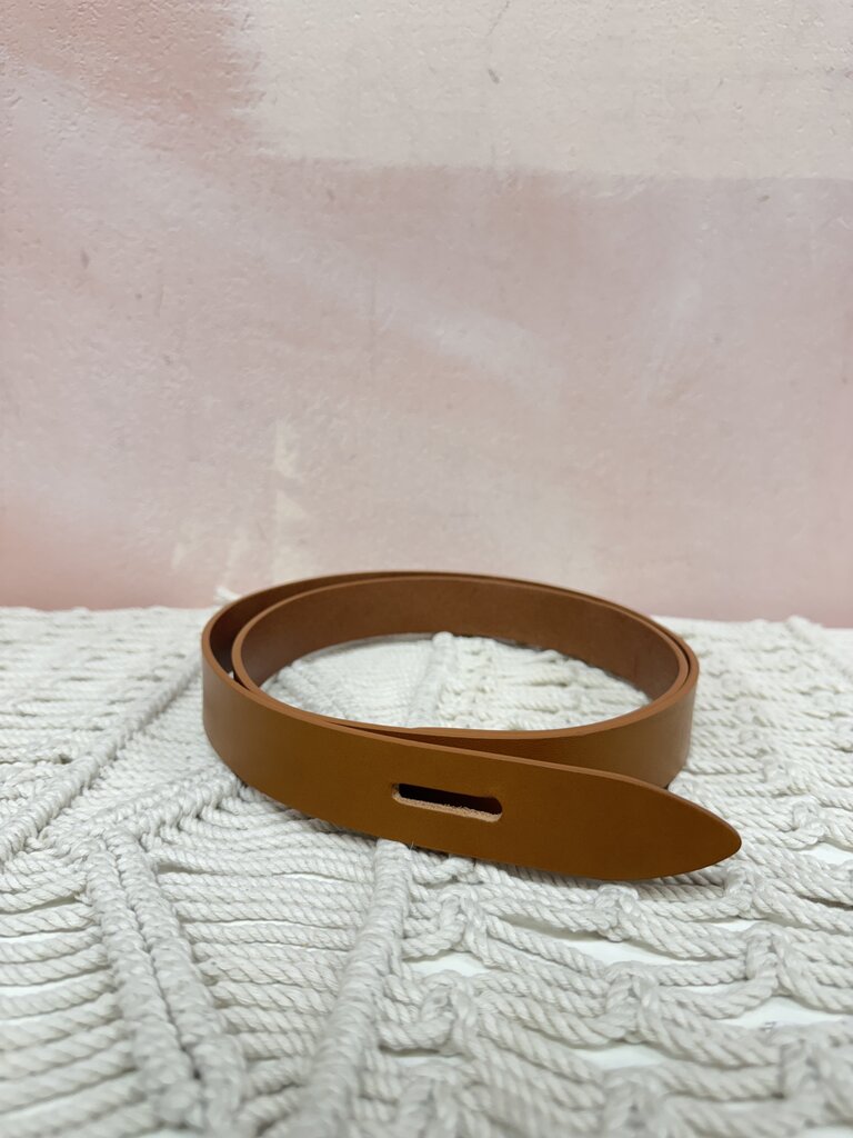 Isabel Marant Camel Knoted Leather Belt