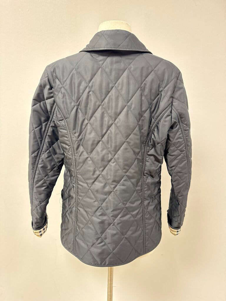 Burberry Black Quilted Field Jacket