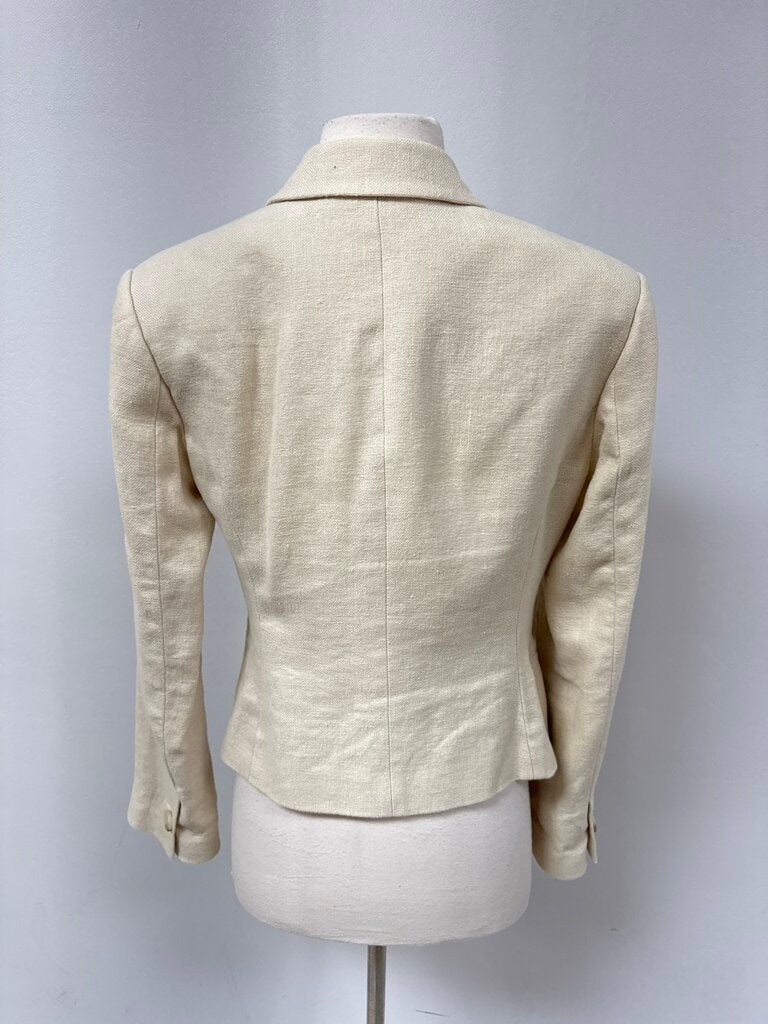 A.L.C. Beige Double Breasted Blazer