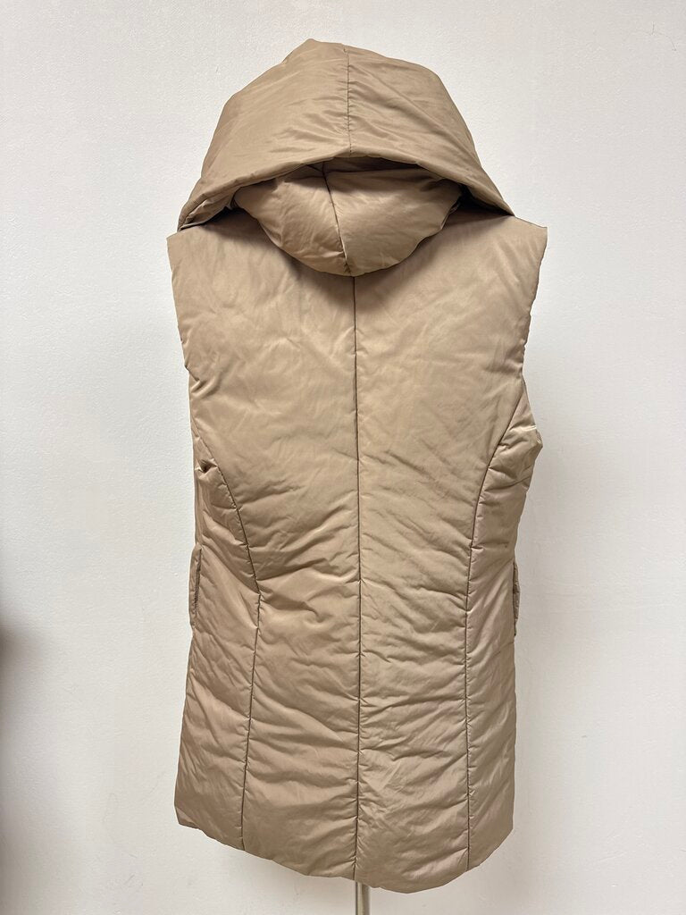 Planet Tan Hoodie Vest NWT