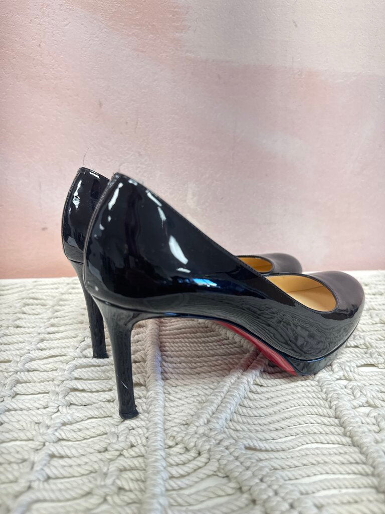 Louboutin Black Patent Pump (AS IS)