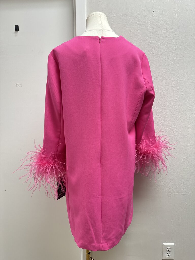 Tuckernuck Pink Feather Dress