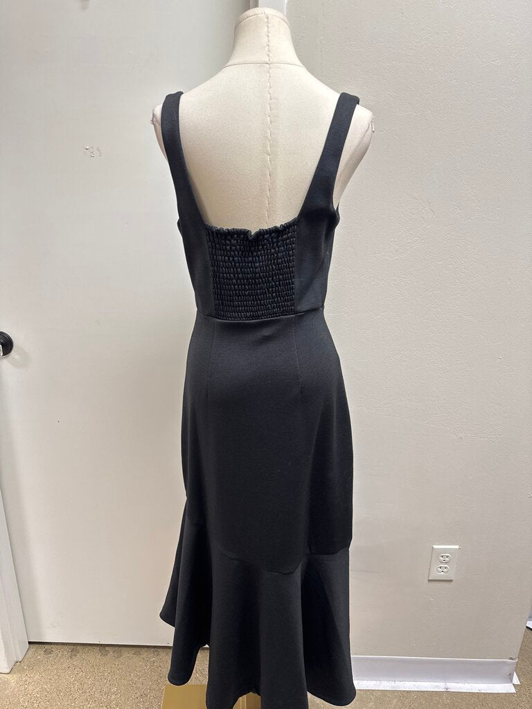 Anthropologie Black Tank Maxi Dress