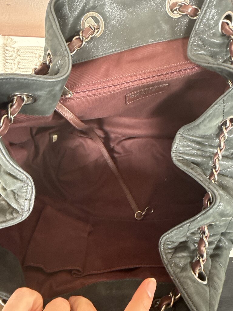 Chanel Black Quilted In the Mix Backpack '2010-2011