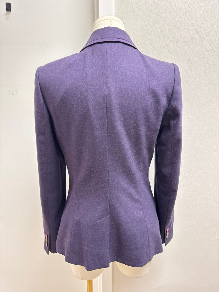 Ted Baker Plum Fitted Blazer