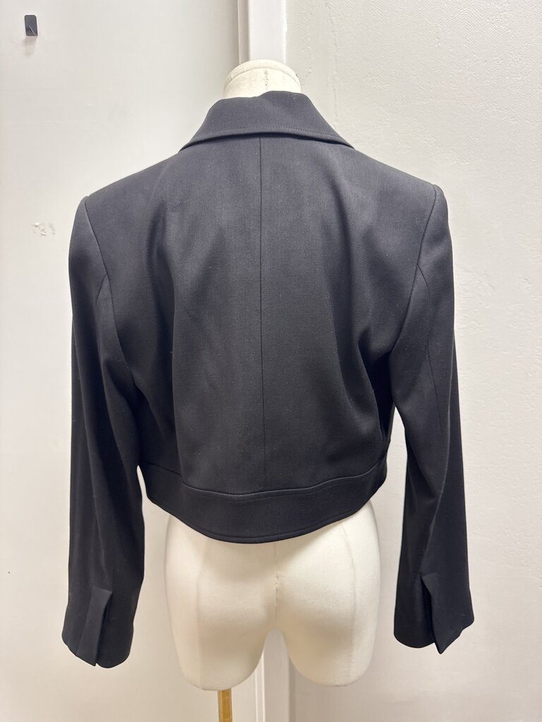 A.L.C. Black Cropped Blazer