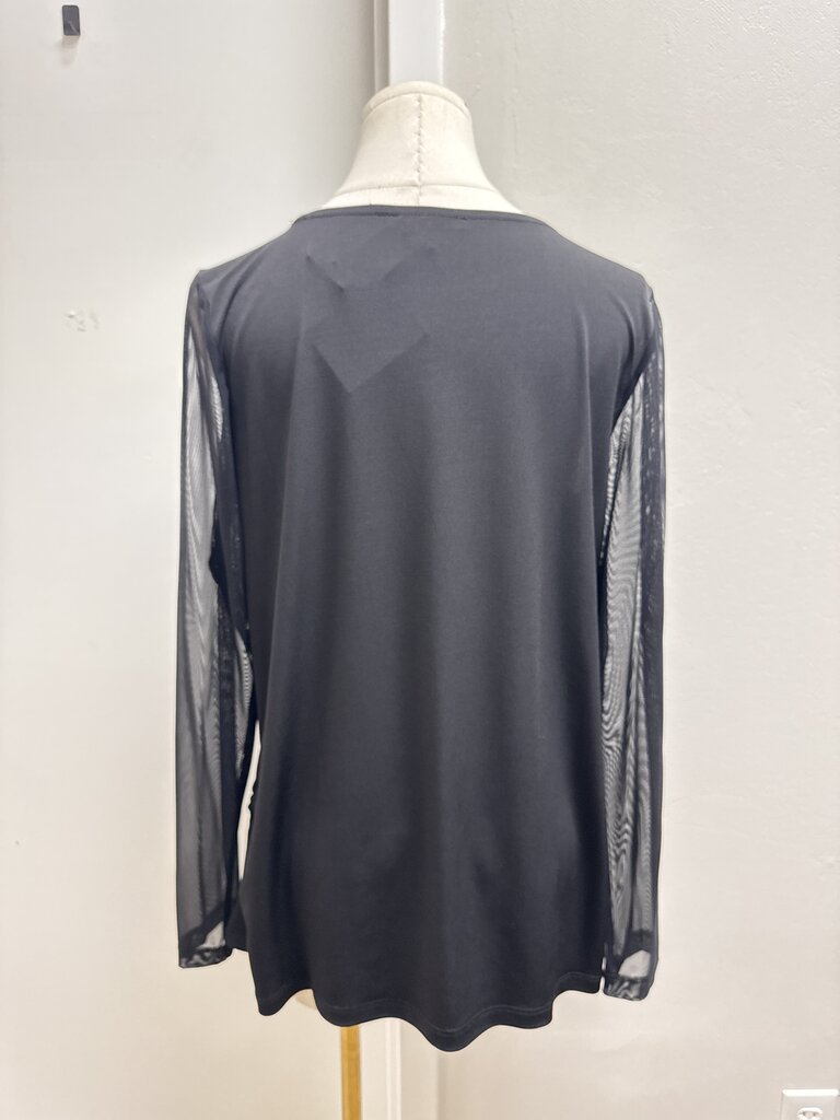 Kozan Black Sheer Tunic NWT