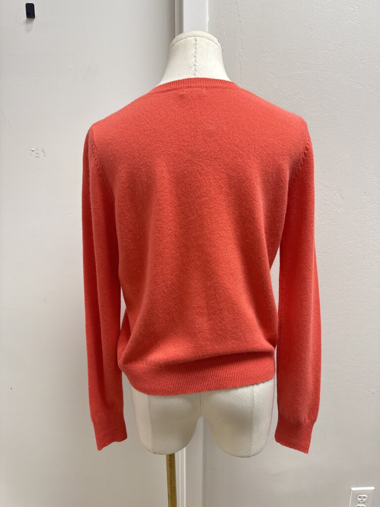 Manoush Coral V-Neck Sweater
