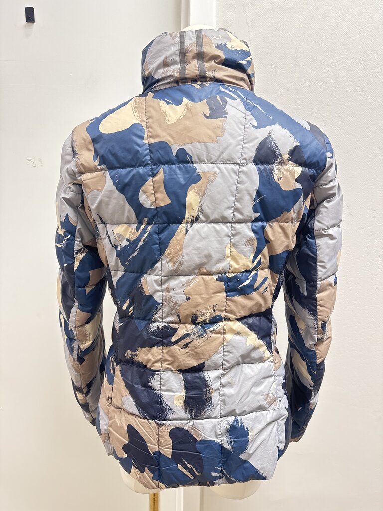 Canada Goode Blue Camo Puffer Coat