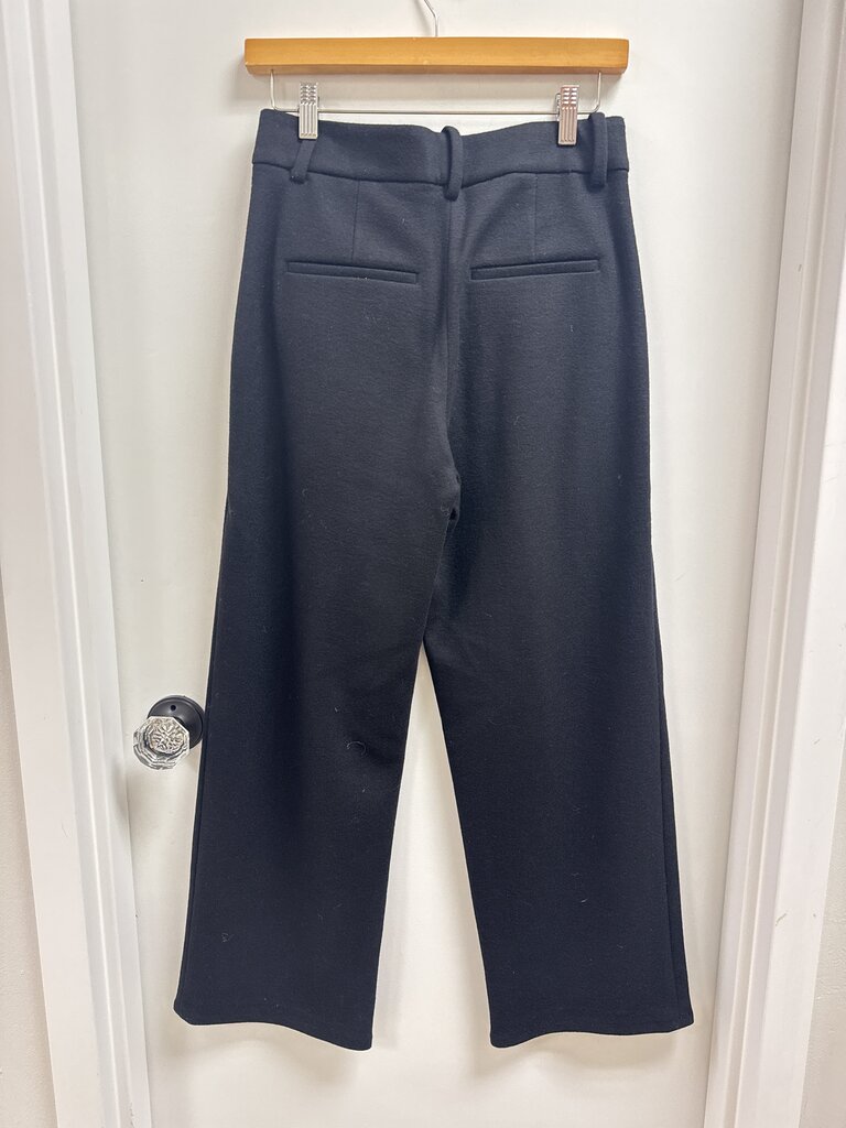 Vince Black Pleated Trouser