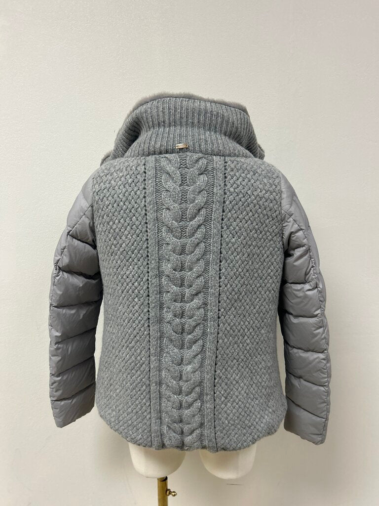 Herno Grey Puffer Coat