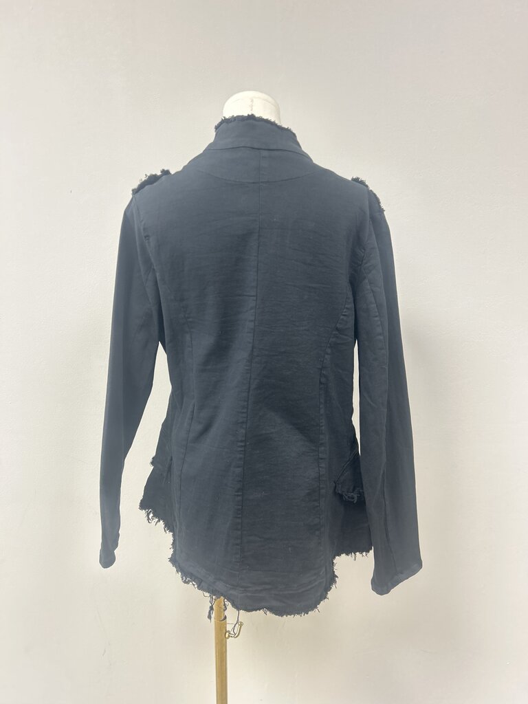 Six-Denim Brand Black Sergeant Pepper Jacket NWT