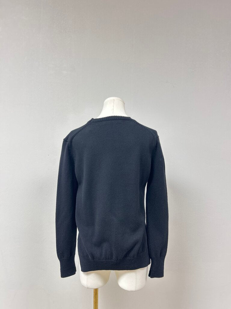 Organic John Patrick Black Crewneck