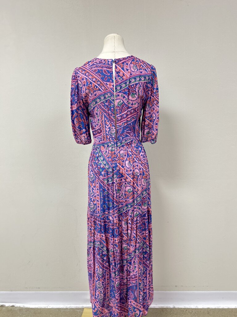 ba&sh Purple Floral Maxi Dress