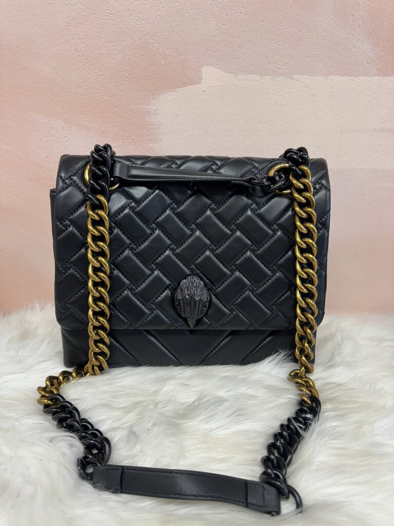 Kurt Geiger Black Large Kensington Bag