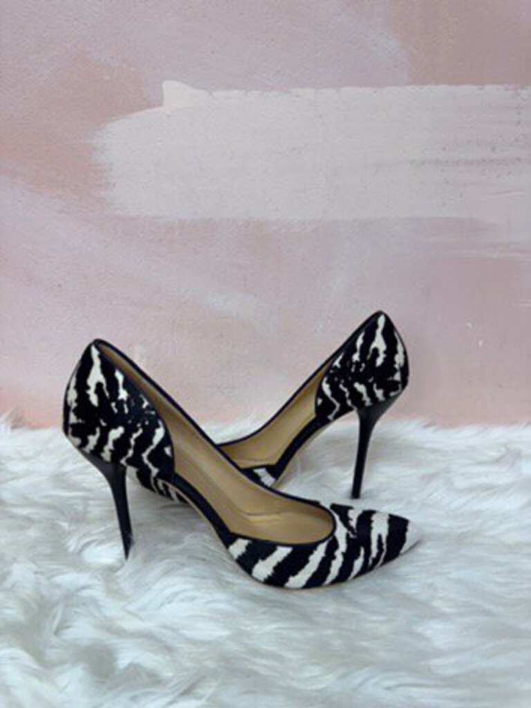 Gucci Ponyhair Animal Print D'Orsay Pump