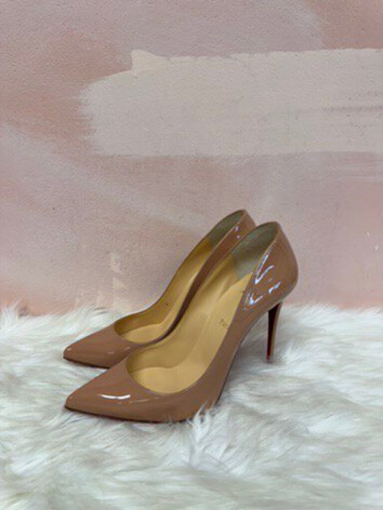 Louboutin Nude Patent Pump