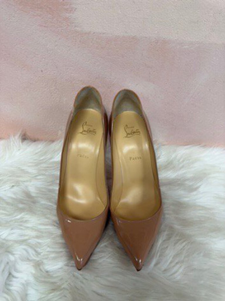 Louboutin Nude Patent Pump