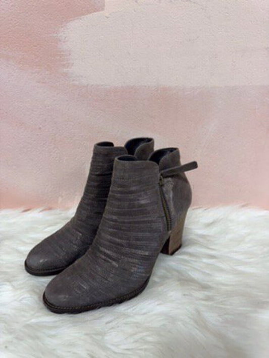 Paul Green Grey Suede Bootie