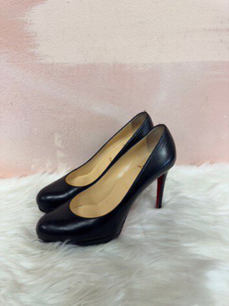 Christian Louboutin Leather Platform Heels