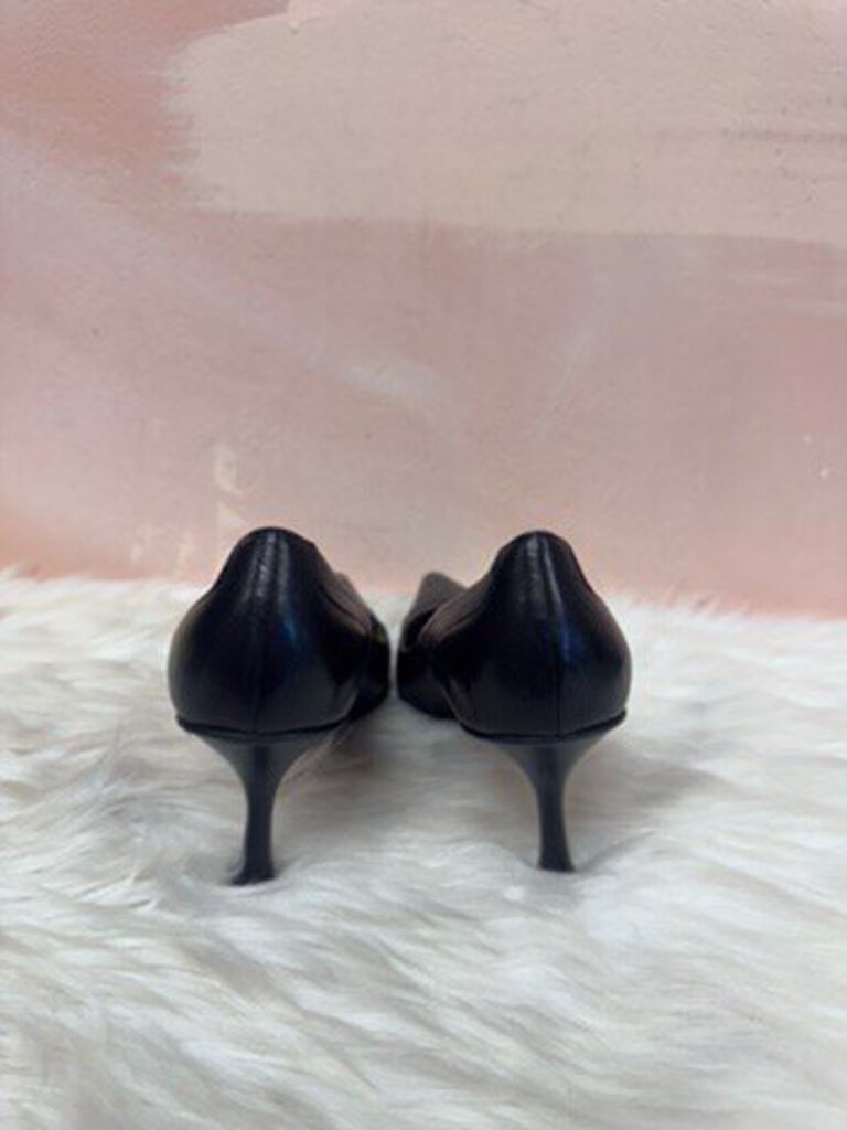 Gucci Black Leather Pump