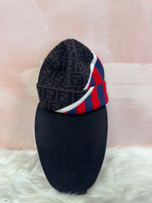 Fendi Logo Knit Beanie