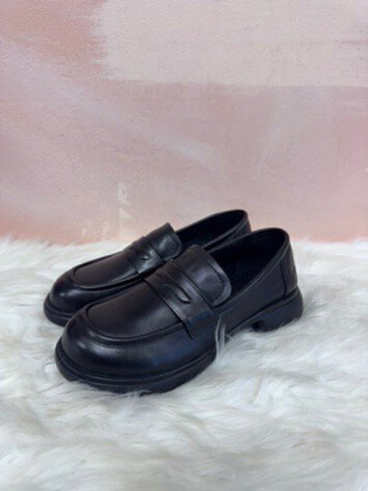 Lonza Black Pennyb Loafer NWT